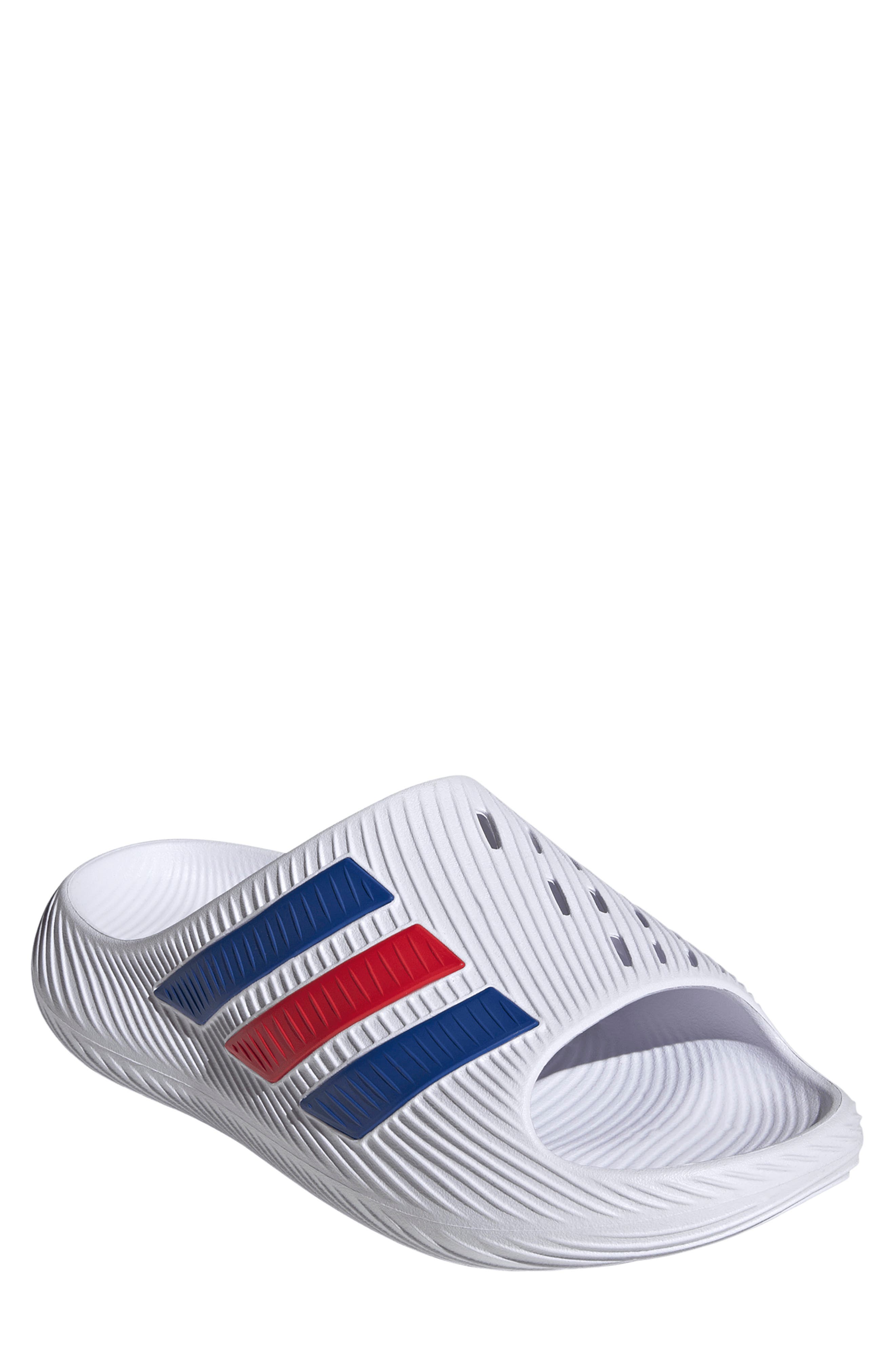 WHITE/ ROYAL BLUE/ SCARLET