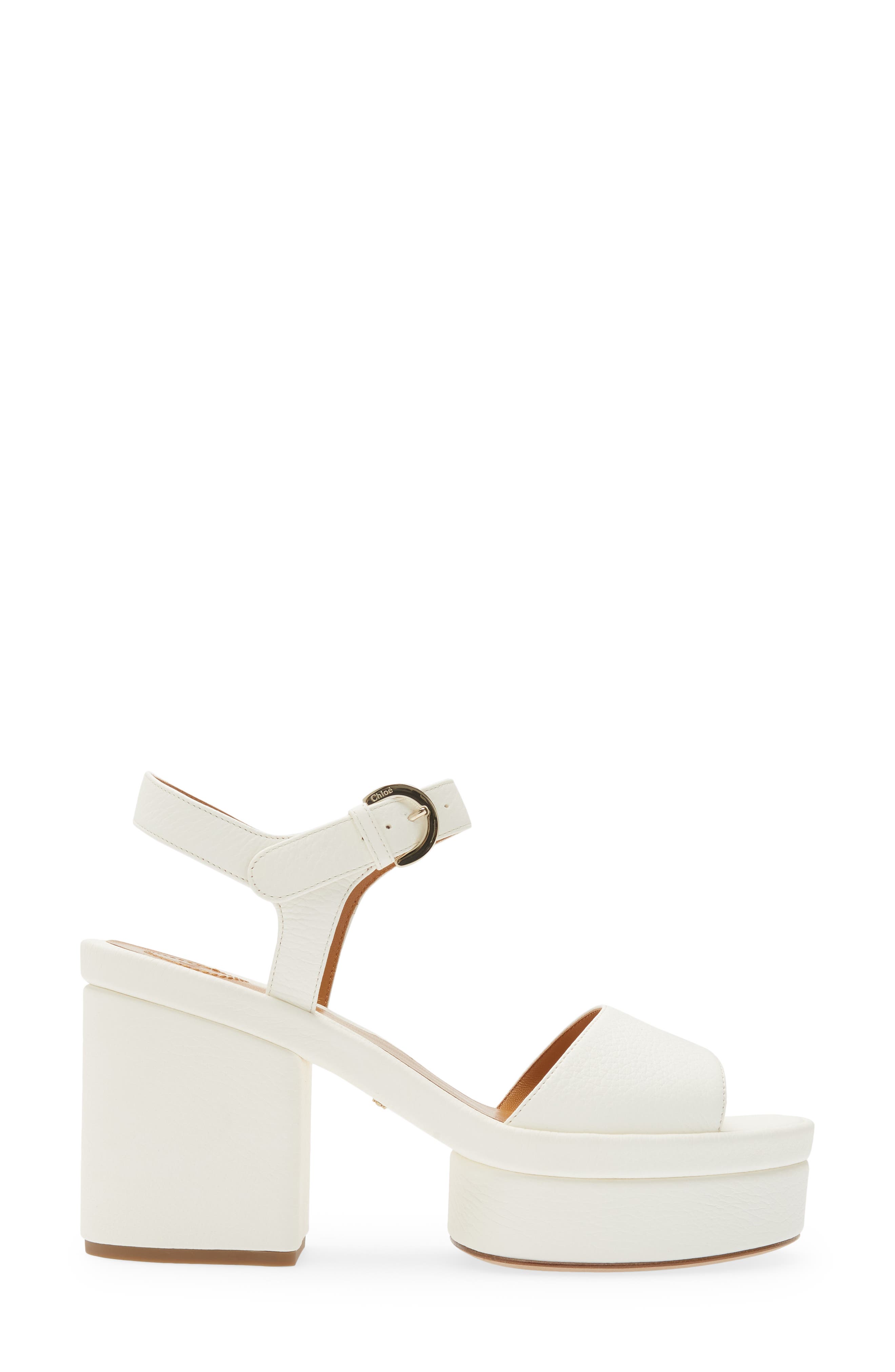 Chloé Odina Platform Sandal, Alternate, color, 
