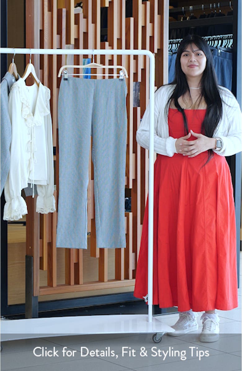 Melina Houndstooth Crop Pants, sales video thumbnail