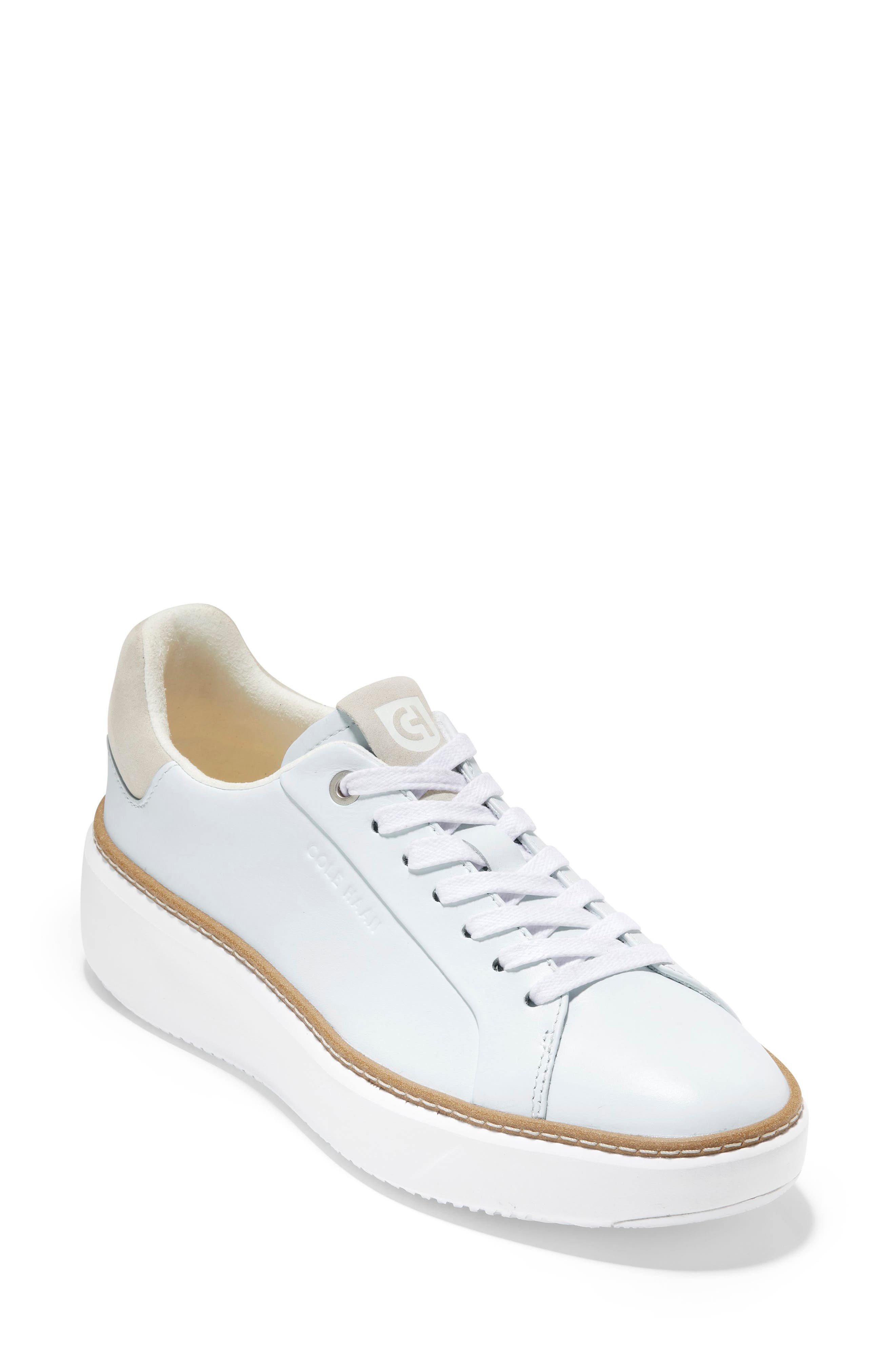Cole Haan GrandPro Topspin Sneaker, Main, color, White/Dove