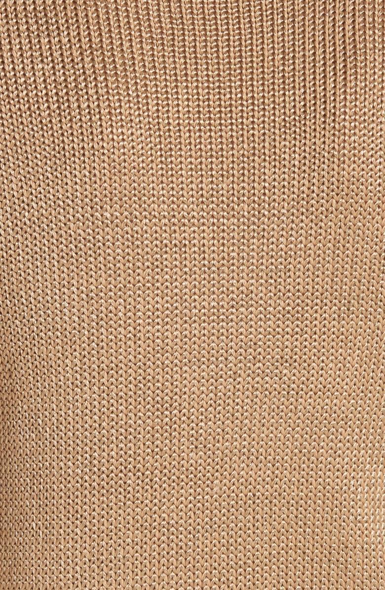 Polo Ralph Lauren Metallic Cotton Blend Flag Sweater, Alternate, color, 