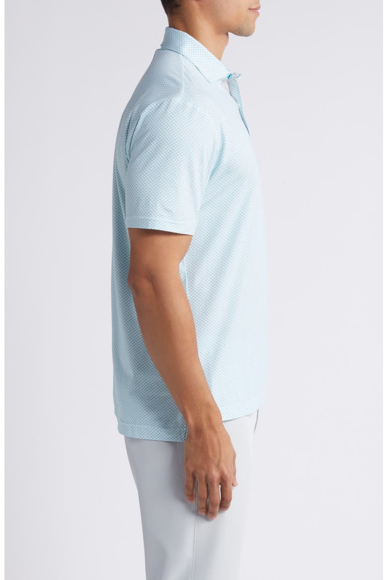 Linxter Microdot Cotton & Lyocell Blend Golf Polo, Alternate, color, GREEN GRASS