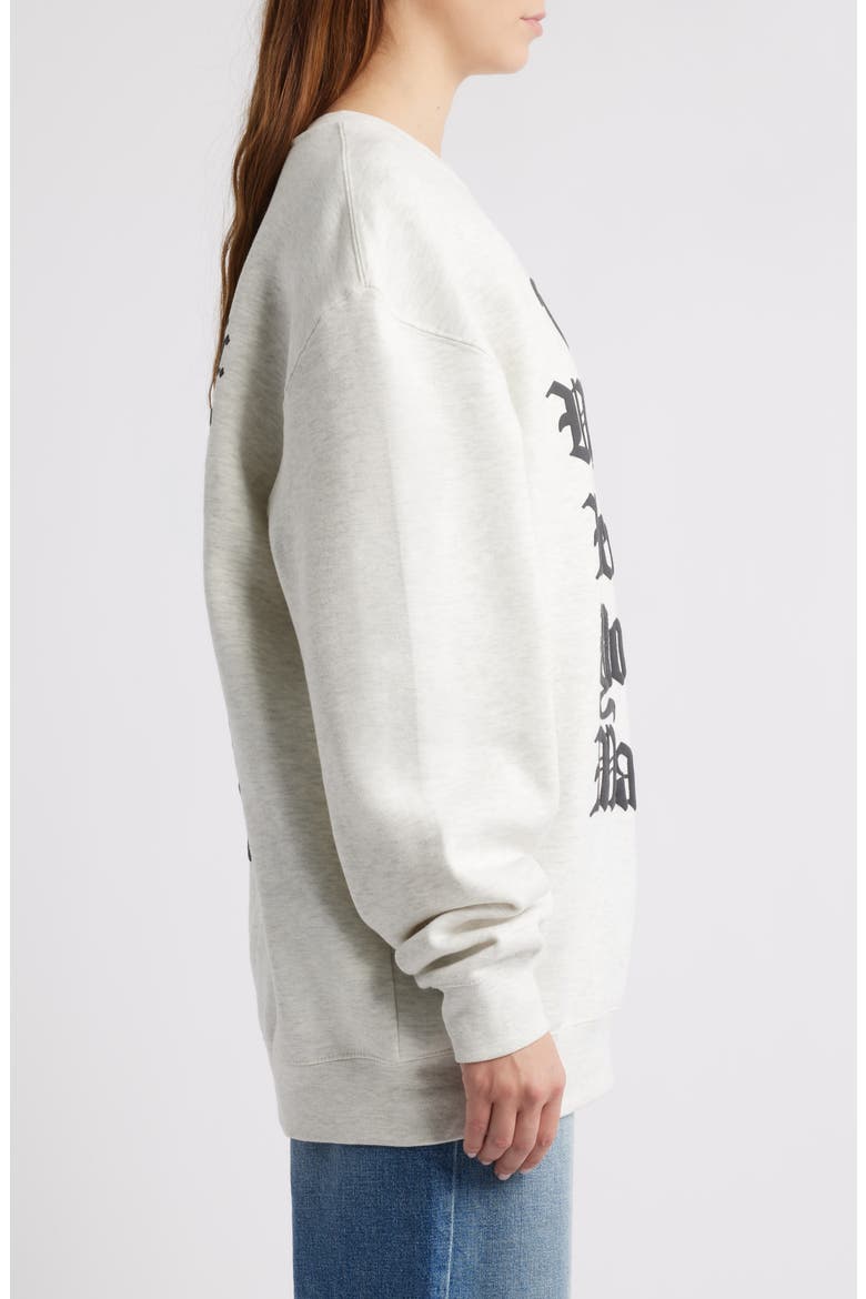 Magic Mantra Puff Print Graphic Sweatshirt, Alternate, color, OATMEAL