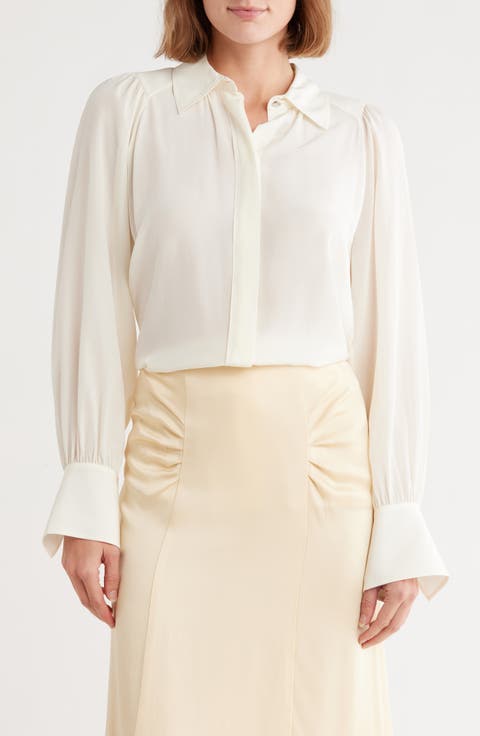 Beatana Long Sleeve Button-Up Shirt