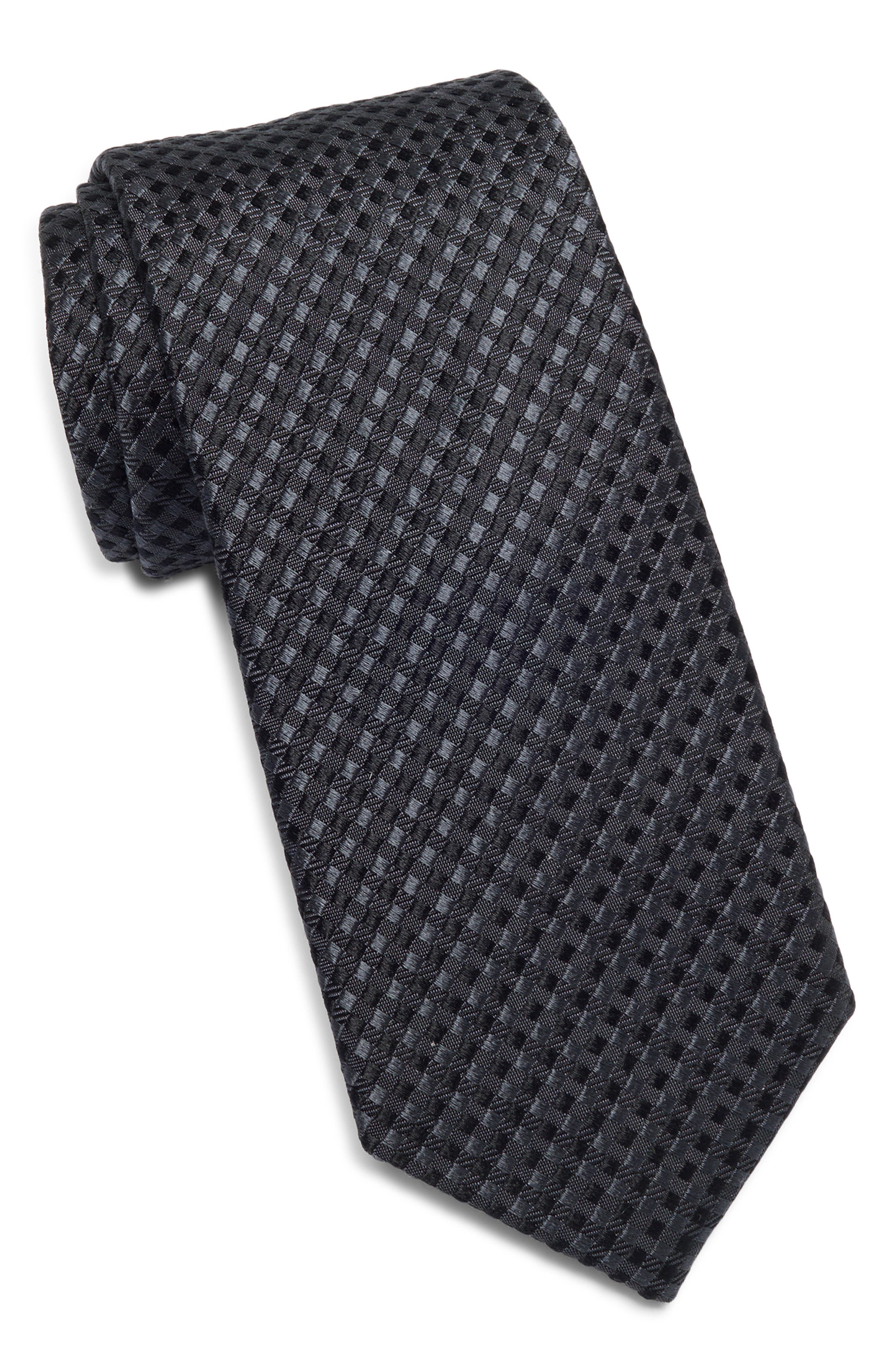Lamont Check Silk Tie