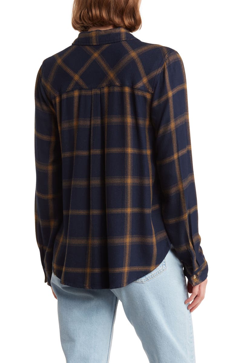 Thread & Supply Amani Relaxed Fit Plaid Long Sleeve Button-Up Shirt, Alternate, color, 