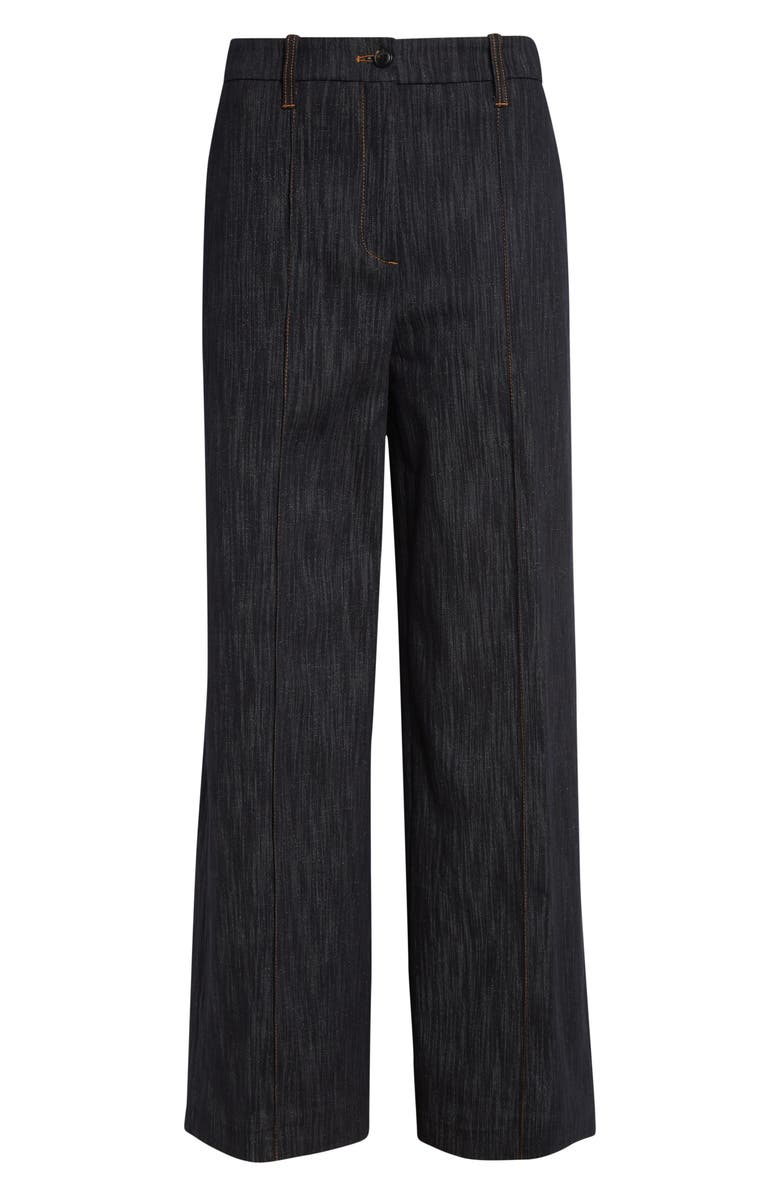 Eleventy Pintuck Wide Leg Jeans, Alternate, color, 11 Blue