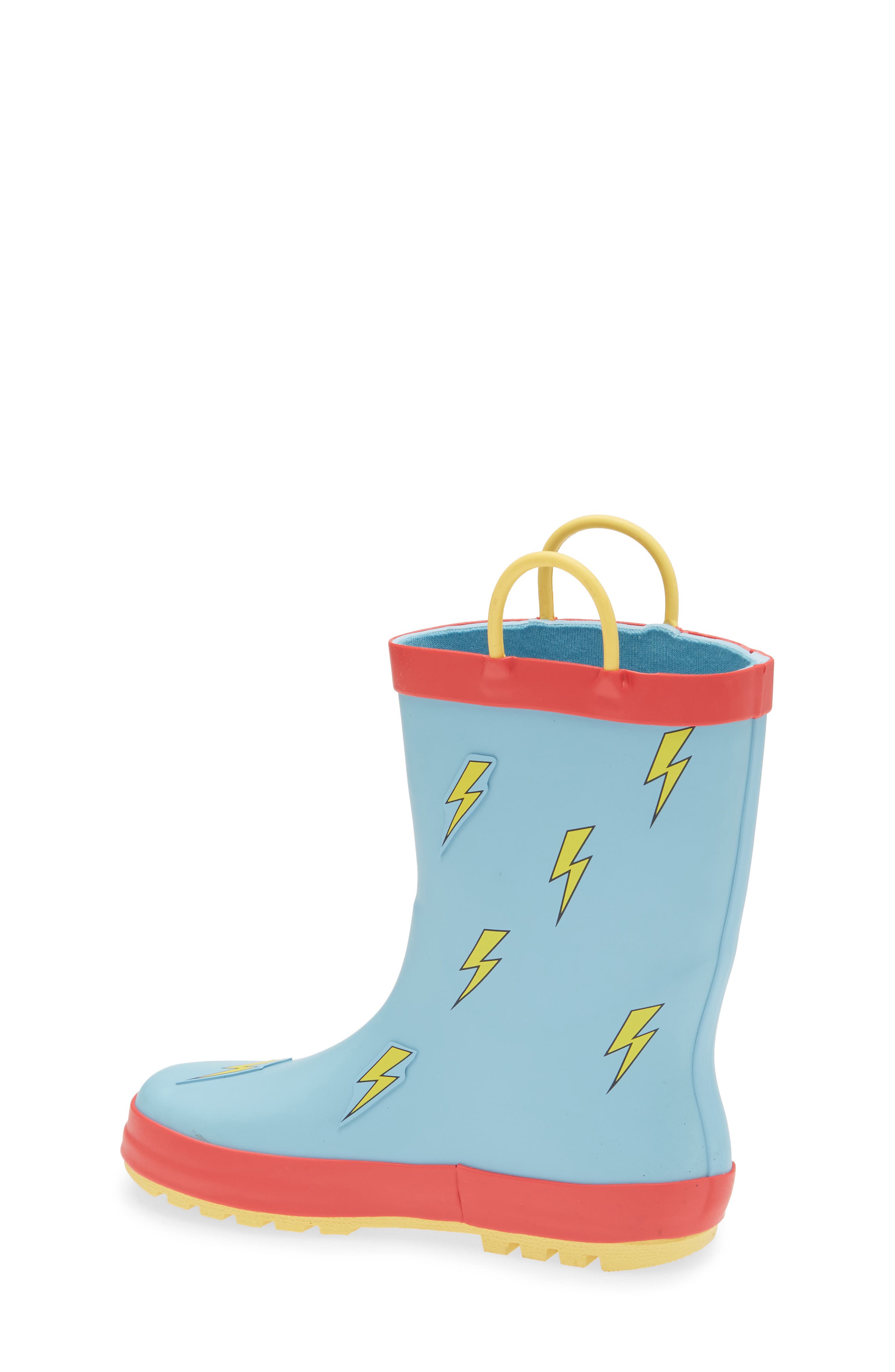 Tucker + Tate Kids' Bolt Rain Boot, Alternate, color, Blue Multi