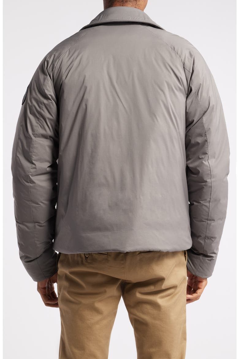 Lodge Packable Windproof 750 Fill Power Down Jacket, Alternate, color, COASTAL GREY-GRIS CTIER