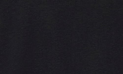 Shop 1.state Linen Blend Slub Pocket T-shirt In Rich Black