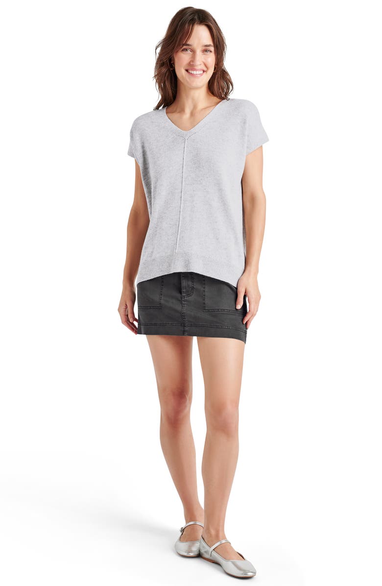 Splendid Lansen Twill Miniskirt, Alternate, color, 