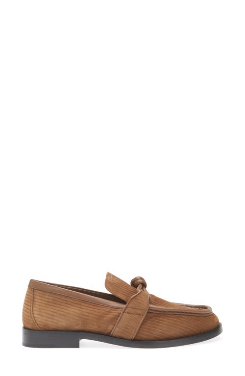 Bottega Veneta Astaire Knot Bit Loafer In Brown