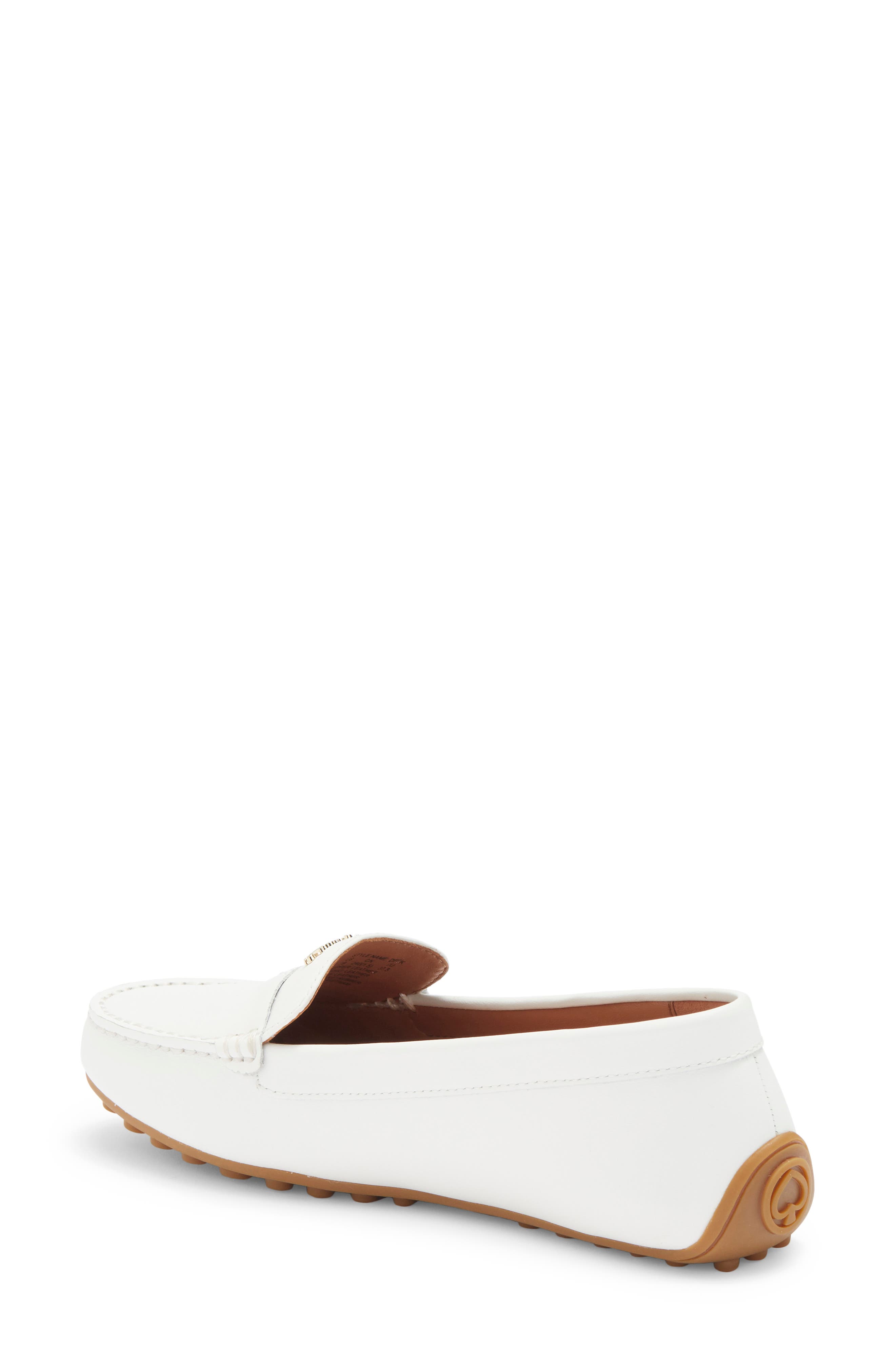 Kate Spade New York deck leather moc loafer, Alternate, color, 