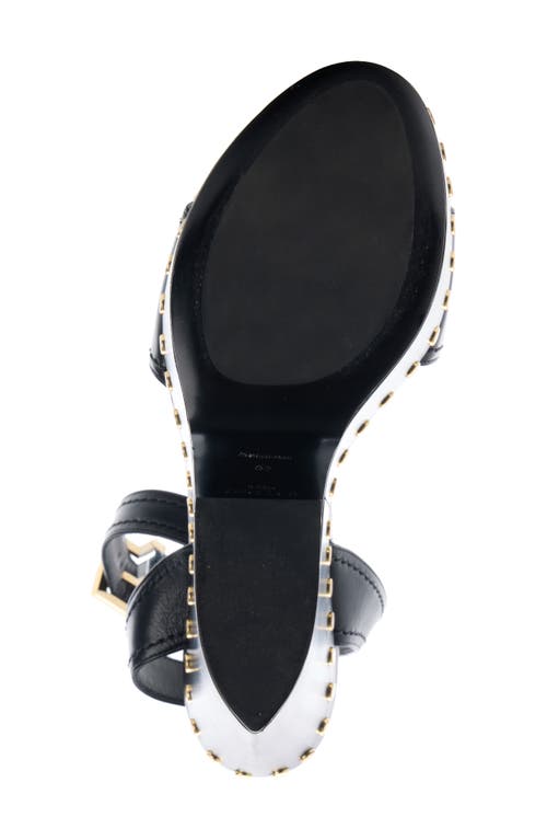 Givenchy Clog Platform Sandal In Black