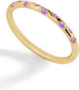 Mint & Lily Dainty Constellation Birthstone Ring