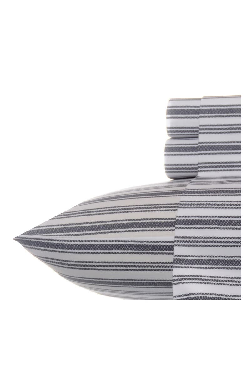 'Coleridge' Cotton Sheet Set, Main, color, GREY