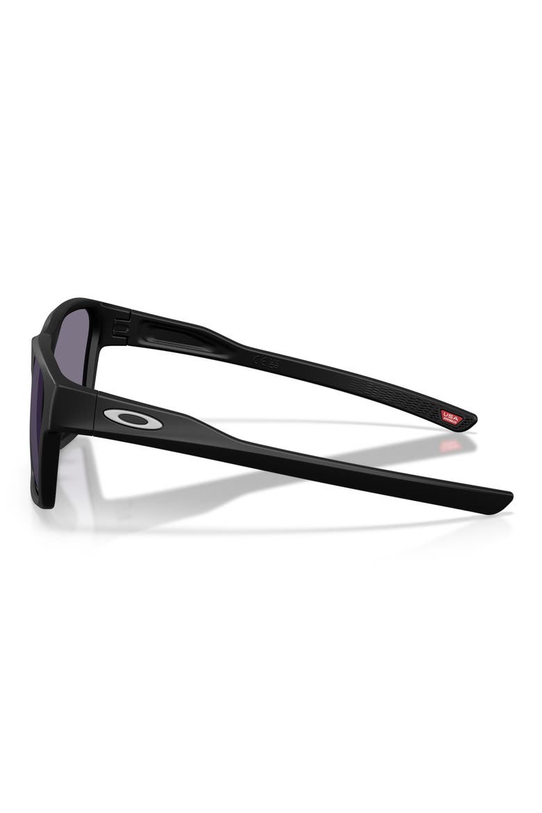 Briza 58mm Prizm™ Square Sunglasses, Alternate, color, MATTE BLACK / PRIZM GREY
