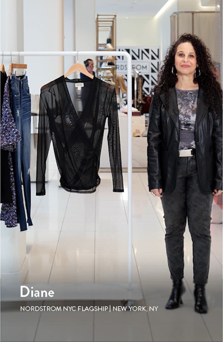 Mesh Wrap Top, sales video thumbnail