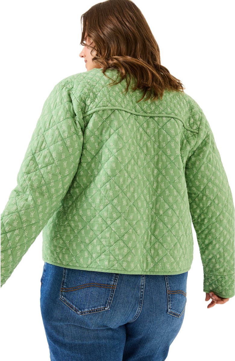 FatFace Plus Size Mia Woodblock Jacket, Alternate, color, 