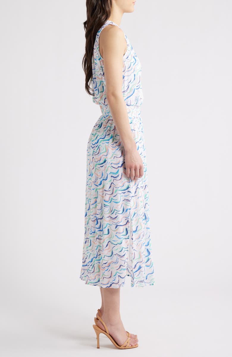 Hatley Wavy Stripes Sleeveless Maxi Dress, Alternate, color, 