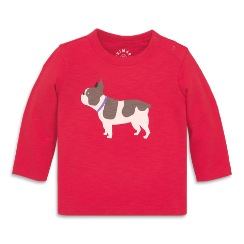 Baby Long Sleeve Frenchie Tee