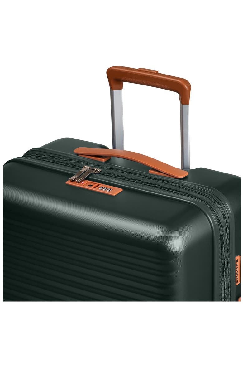 Vintage II 26.5-Inch Hardside Spinner Luggage, Alternate, color, GREEN