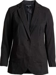 Universal Standard The Pinstripe Blazer