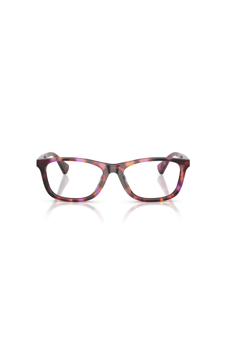 55mm Rectangle optical glasses, Alternate, color, Violet