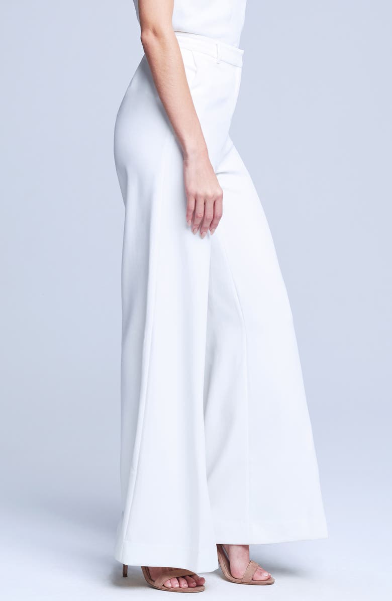 L'AGENCE Gavin Wide Leg Pants, Alternate, color, 