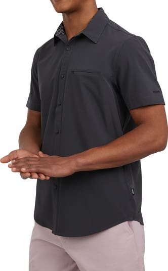 Daymond Short Sleeve Button-Up Shirt