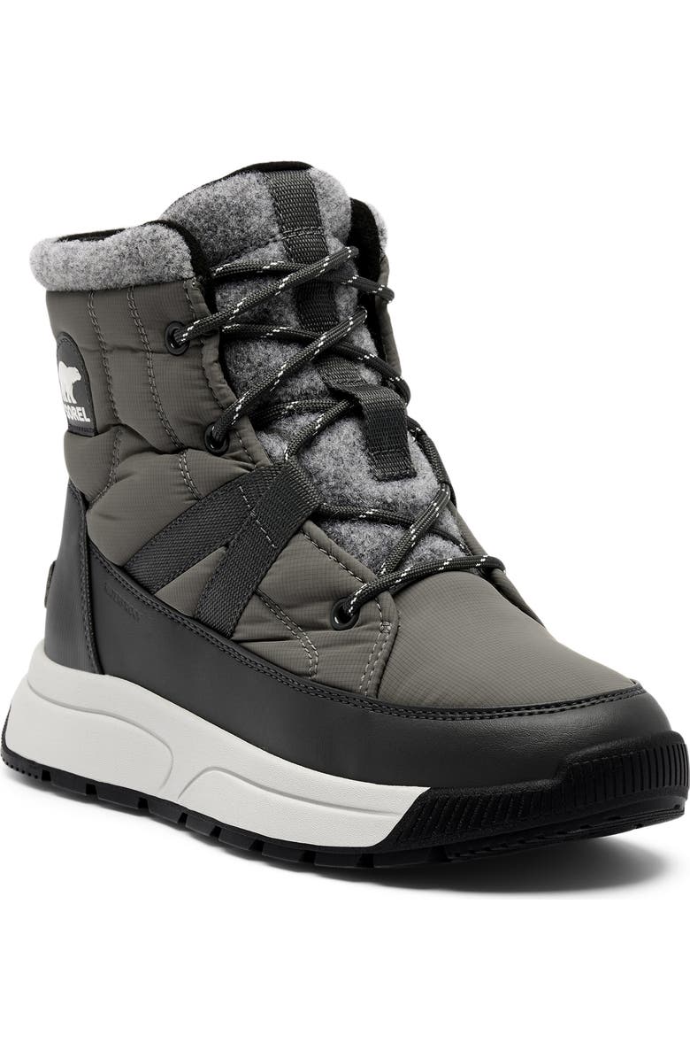 SOREL Whitney III Waterproof Mid Boot, Main, color, Quarry/ Grill