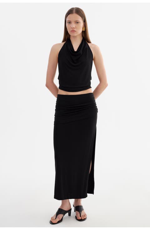 Enza | Knit Halter Top