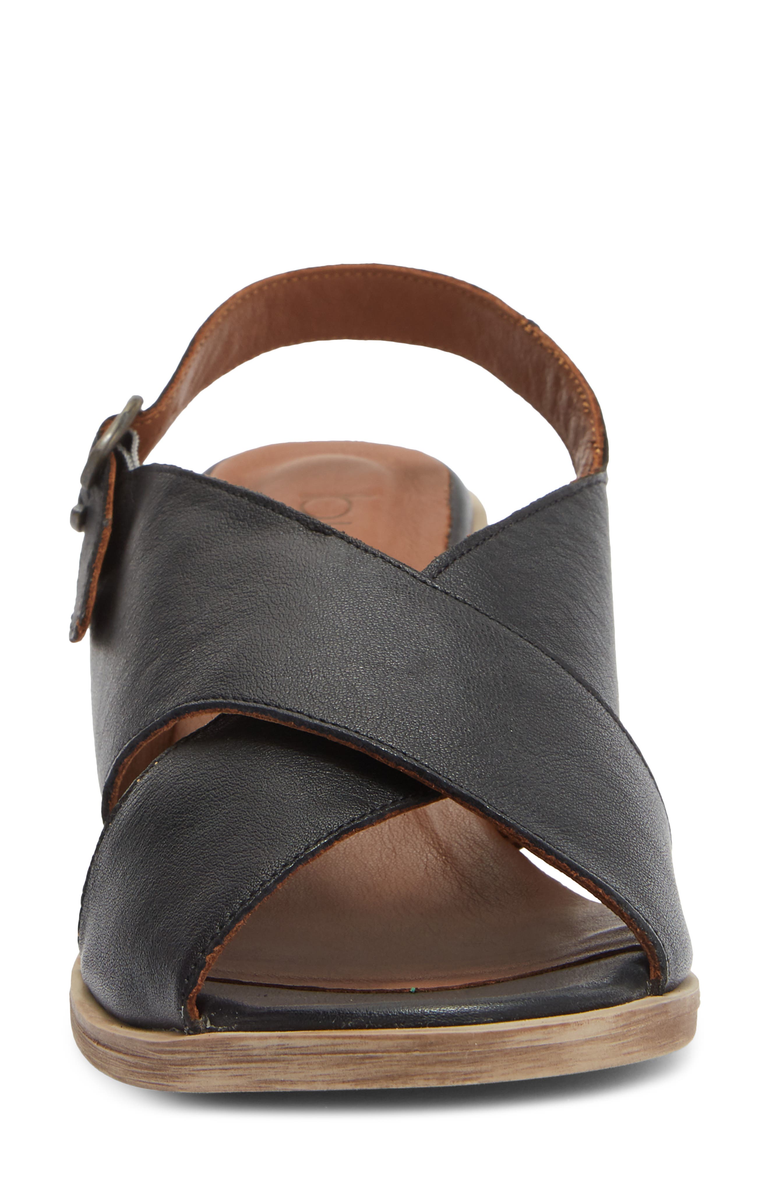 Bueno Owen Slingback Sandal, Alternate, color, Black