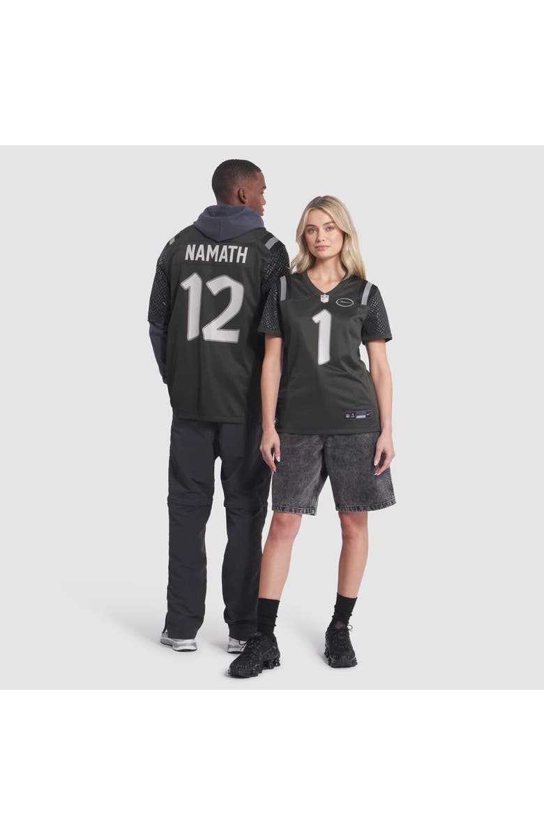 Nike Men's Nike Ahmad Sauce Gardner Gotham Green New York Jets 2025 Rivalries Collection Game Jersey, Alternate, color, Green