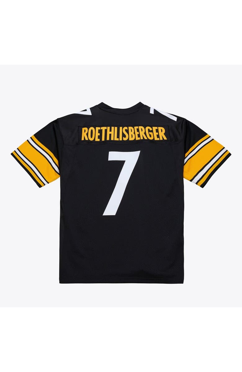 Mitchell & Ness Men's Mitchell & Ness Ben Roethlisberger Black Pittsburgh Steelers 2004 Authentic Throwback Jersey, Alternate, color, Black