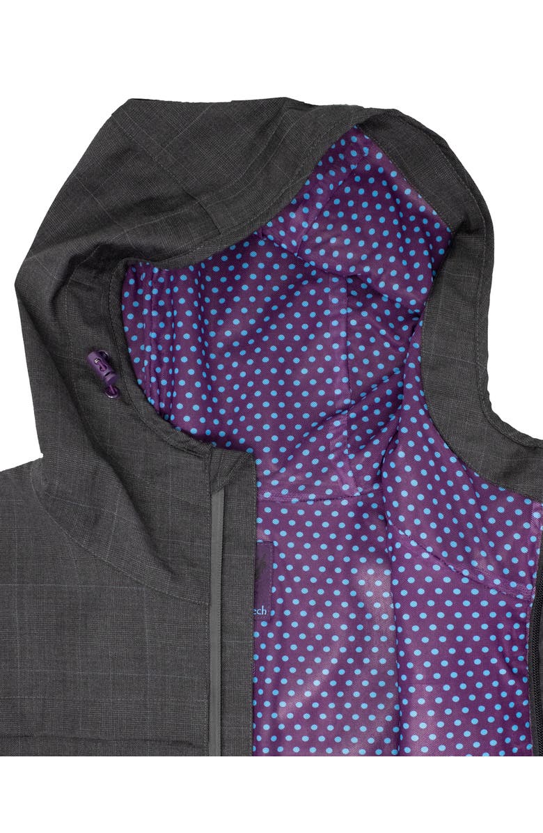 Lords of Harlech Luca Wool Waterproof Jacket, Alternate, color, Grey