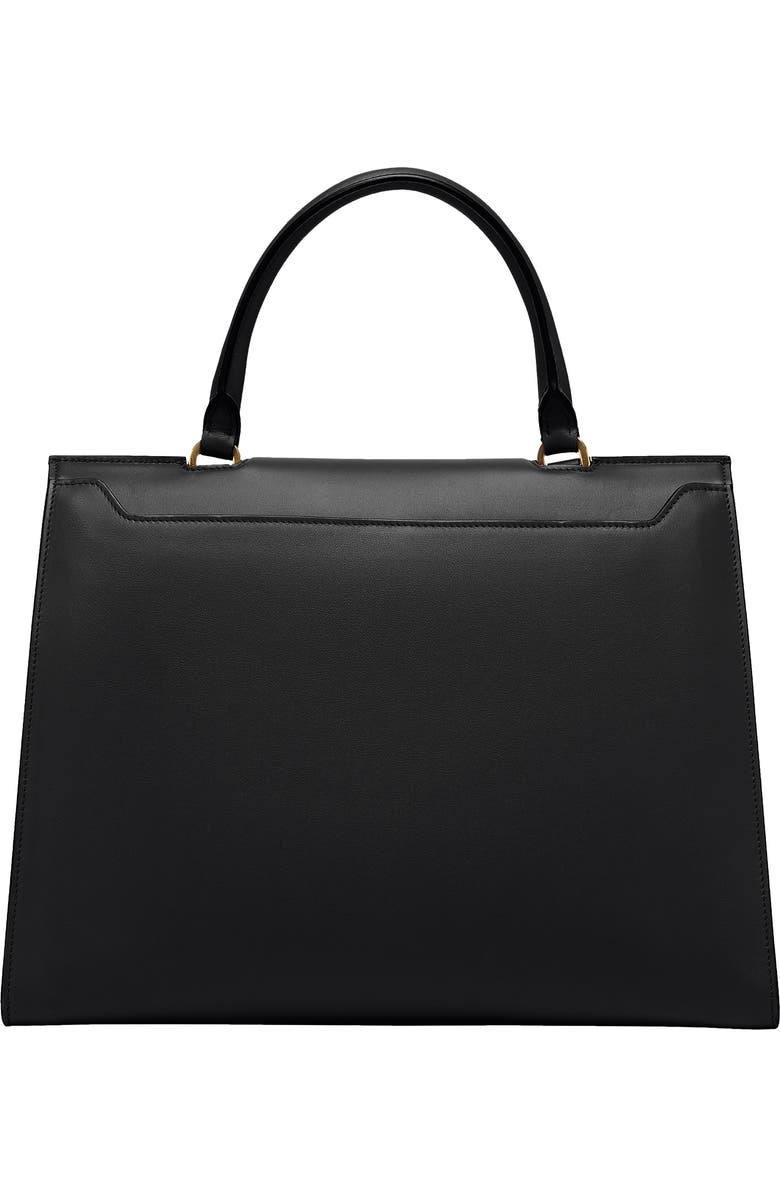 FERRAGAMO Salvatore Ferragamo Trifolio Leather Top Handle Bag, Alternate, color,