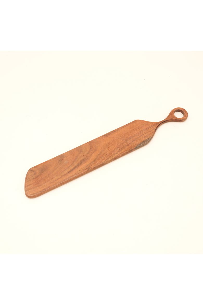 Long Handle Acacia Wood Cutting Board Chopping Board, Alternate, color, Natural Wood