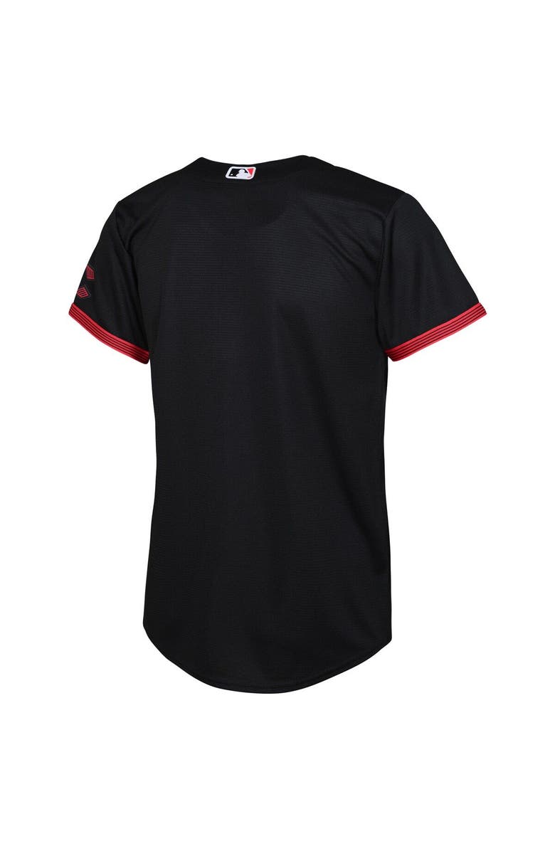 Nike Toddler Nike  Black Cincinnati Reds City Connect Replica Jersey, Alternate, color, 