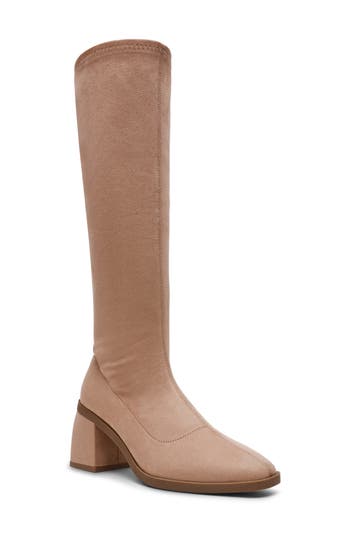 Anne Klein Alina Knee High Boot In Brown