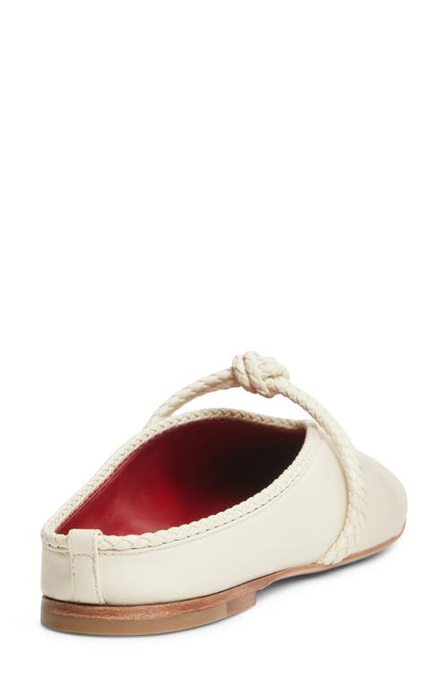 Bottega Veneta Lucia Mary Jane Ballerina Mule In Neutral