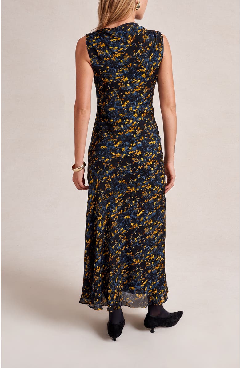 La Ligne Michaela Dress, Alternate, color, Yellow Flower Fields