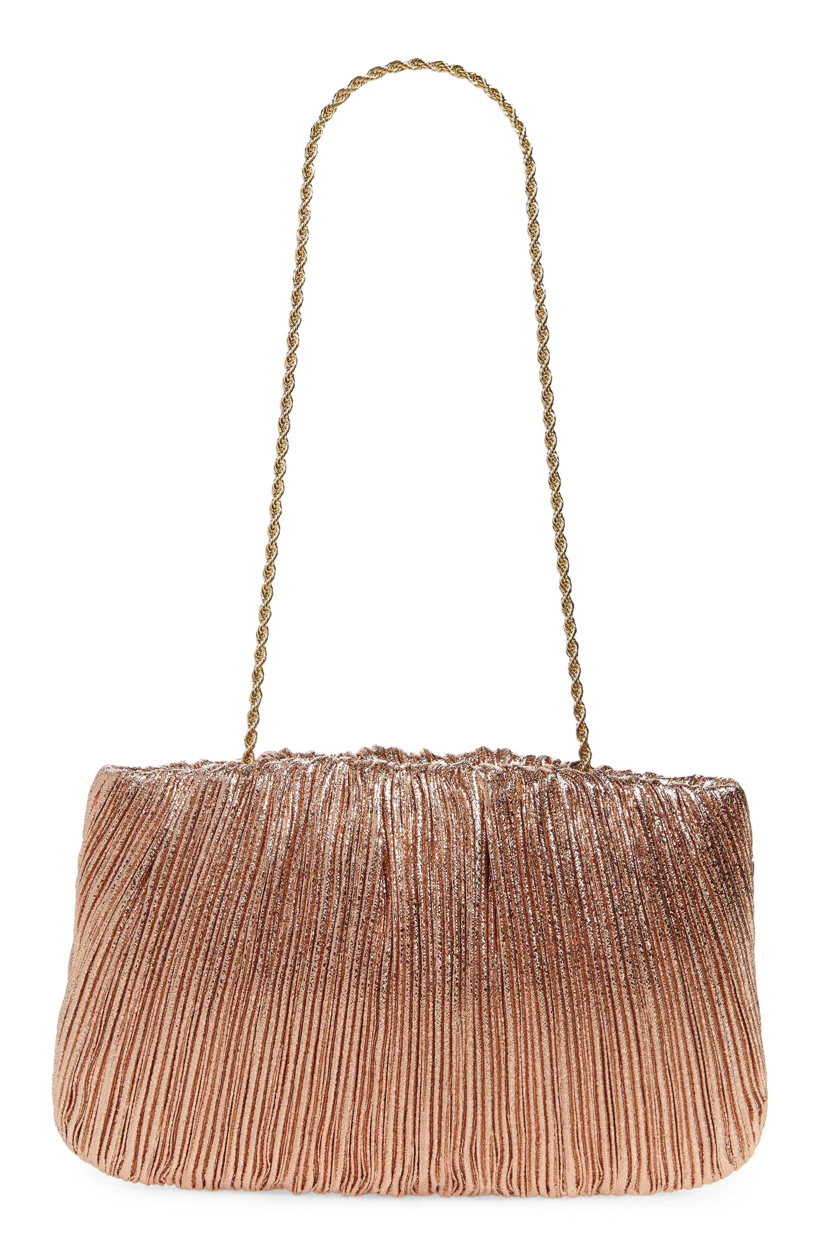 Loeffler Randall Brit Pleated Clutch, Alternate, color, 