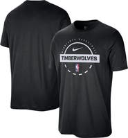 Nike Men's Nike  Black Minnesota Timberwolves Authentic Practice T-Shirt