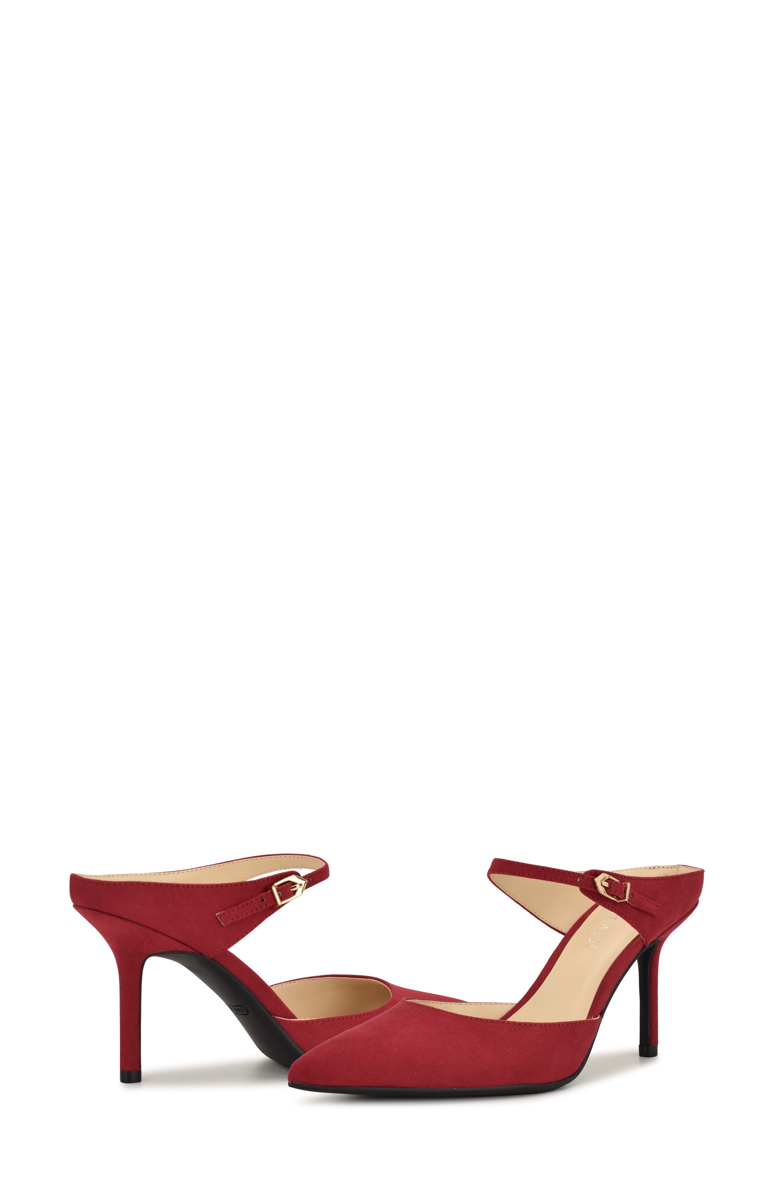 Dakka Pointed Toe Pump, Alternate, color, BERRY