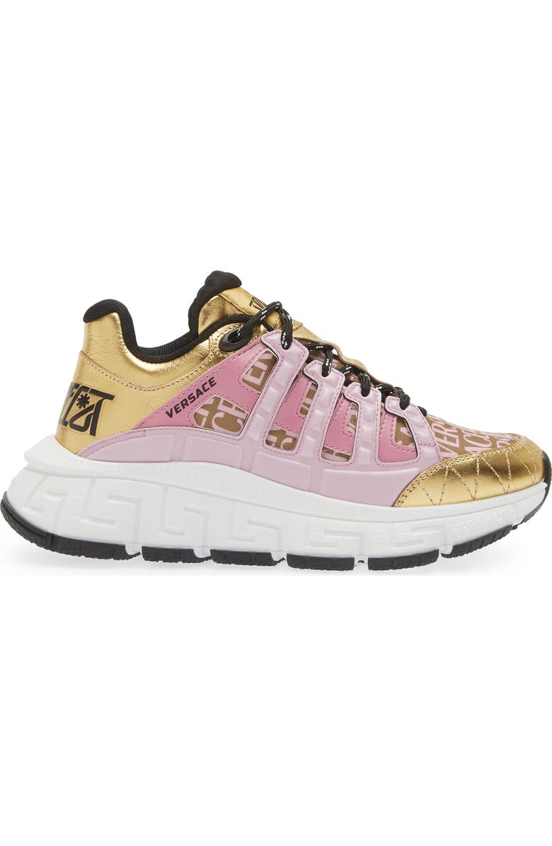 Versace Trigreca Low Top Sneaker, Alternate, color,