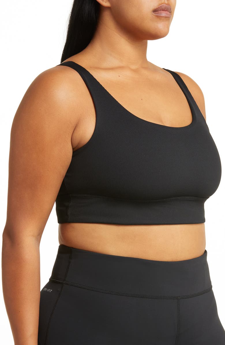 Nike Alate Solo Rib Sports Bra, Alternate, color, 