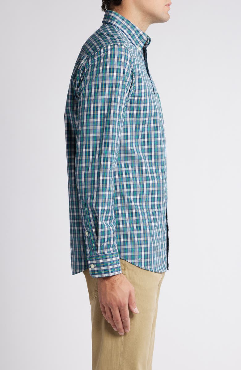 vineyard vines Classic Fit Plaid Cotton Button-Down Shirt, Alternate, color, 