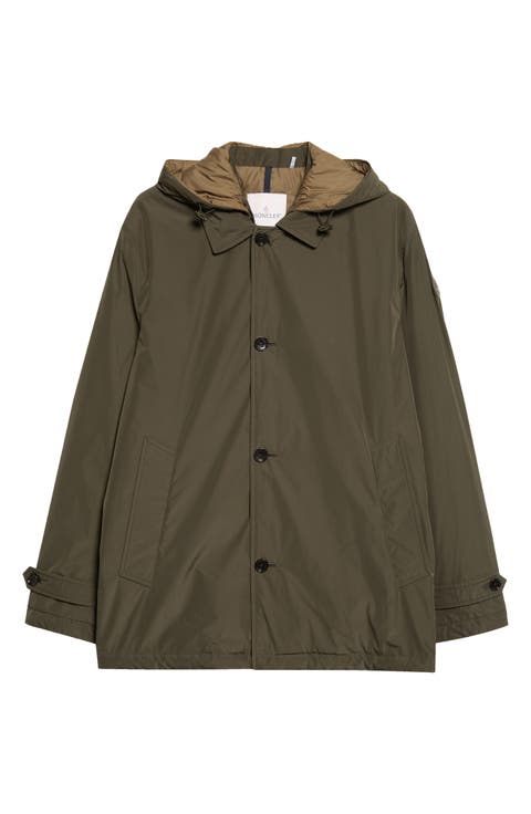 Evrine Hooded Water Repellent Down Jacket