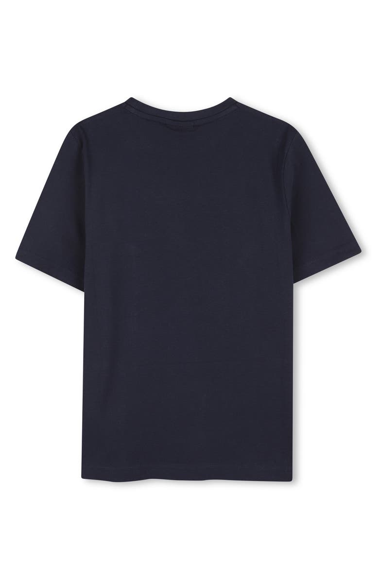 BOSS Kidswear Kids' Logo Graphic T-Shirt, Alternate, color, Navy